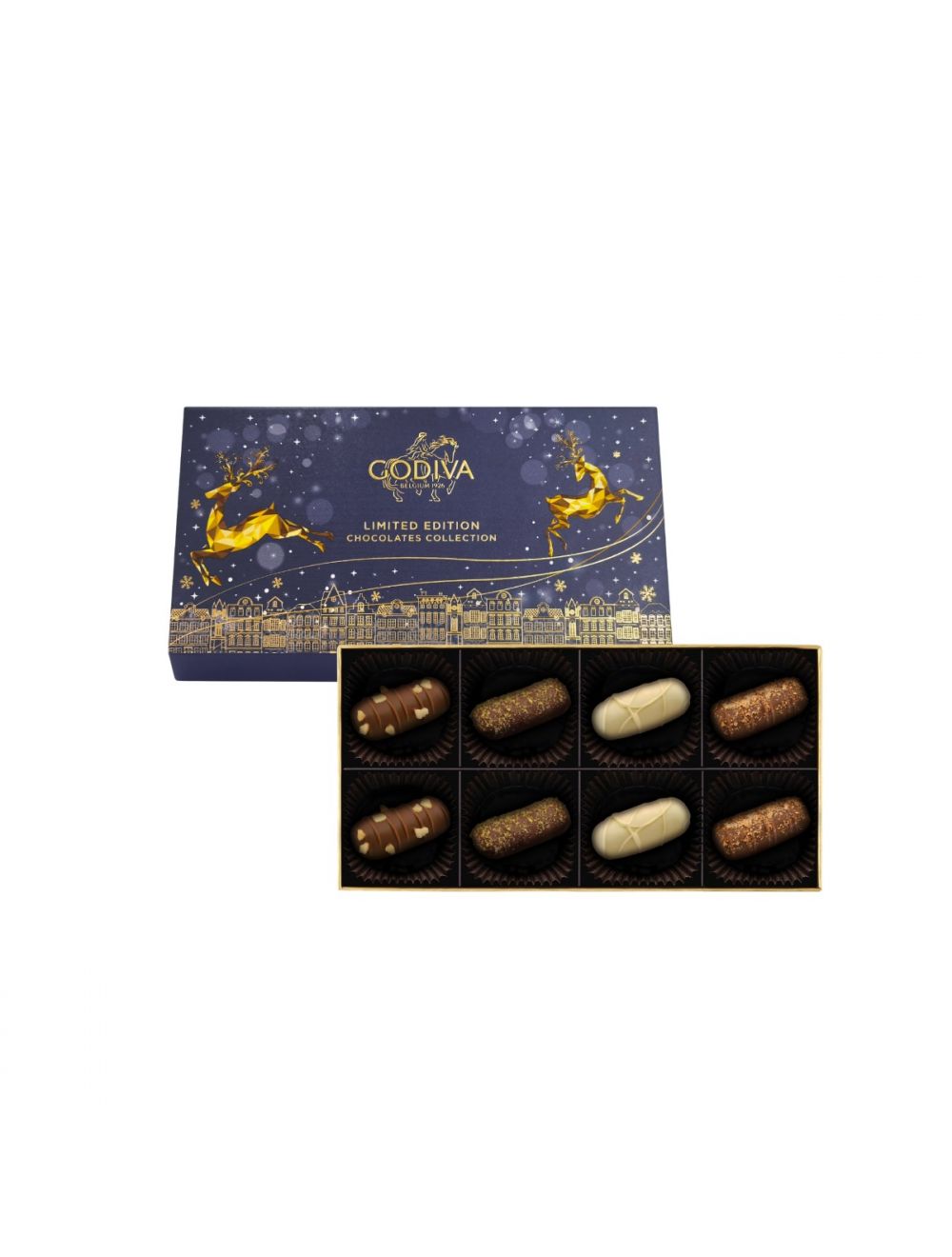 HOLIDAY CHOCOLATE GIFT BOX 8PC