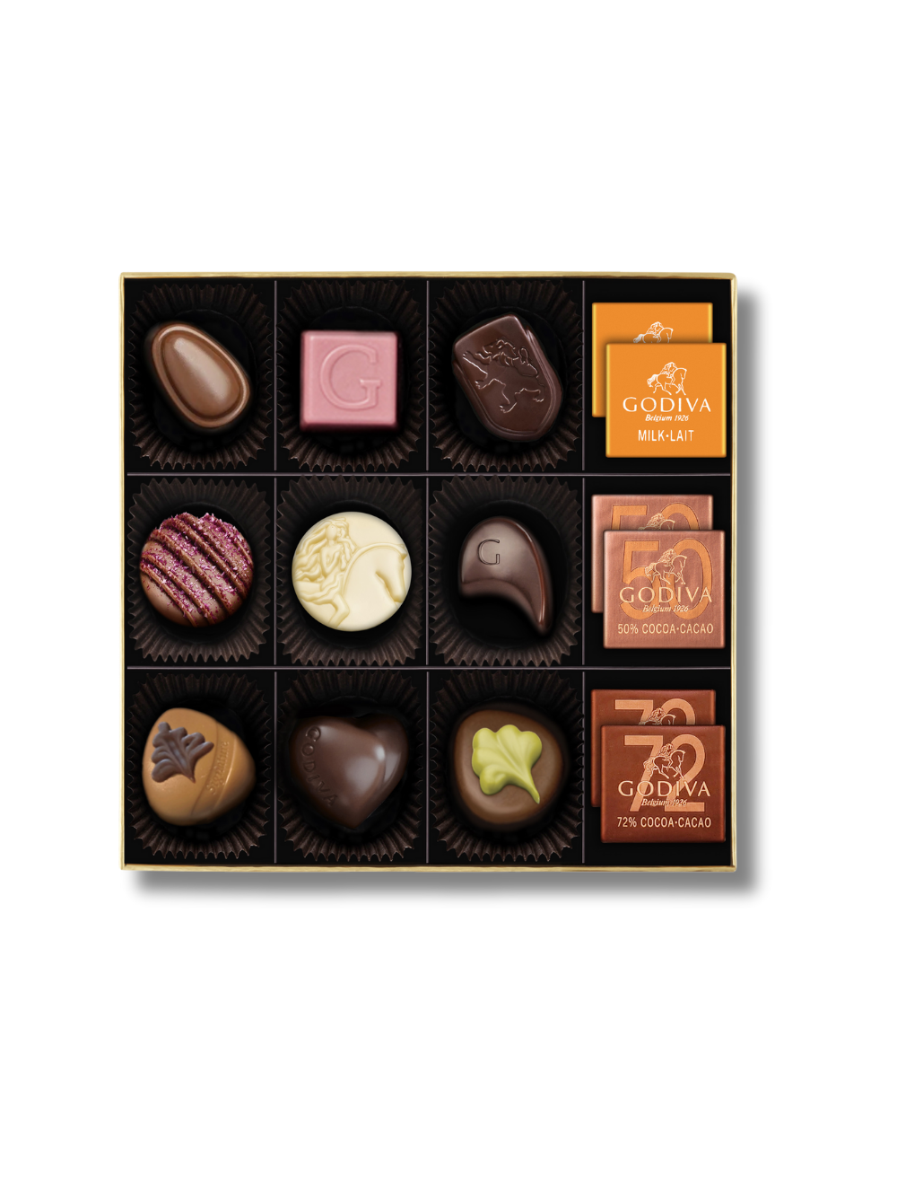 GOLD COLLECTION ASST.CHO 15PC