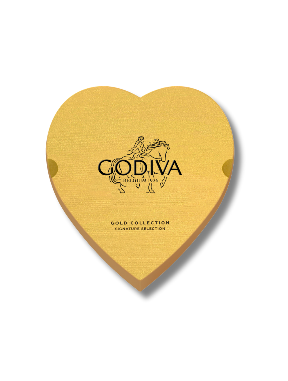 GOLD HEART PRALINES 12PCS