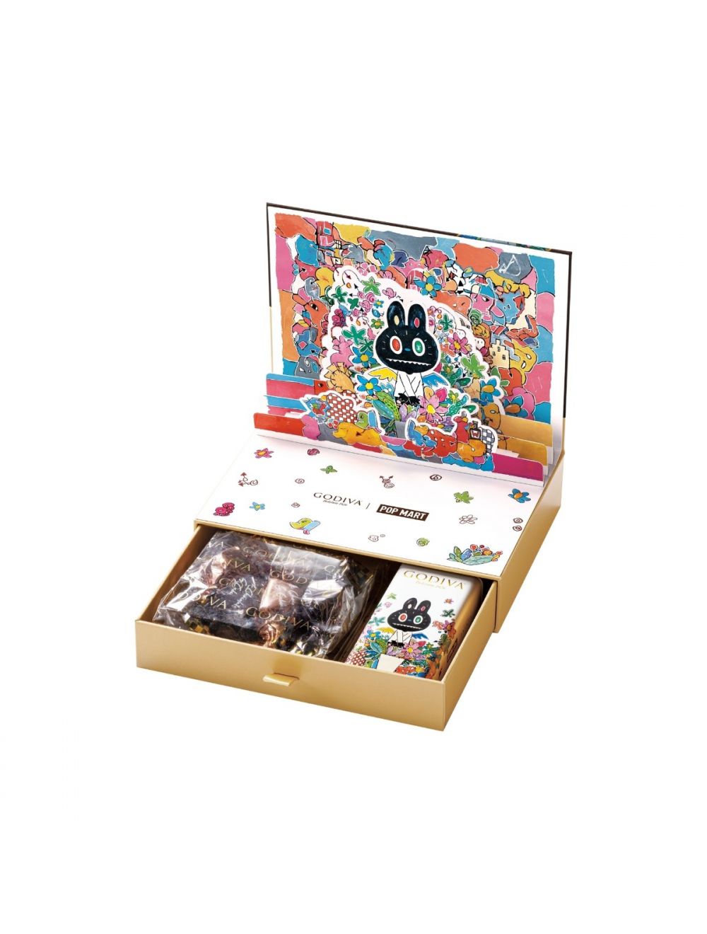 GODIVA X LABUBU CHOCOLATE POP UP BOX
