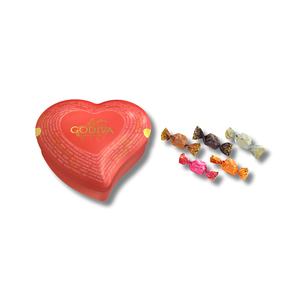 Valentine’s 10-piece G Cube Heart Tin