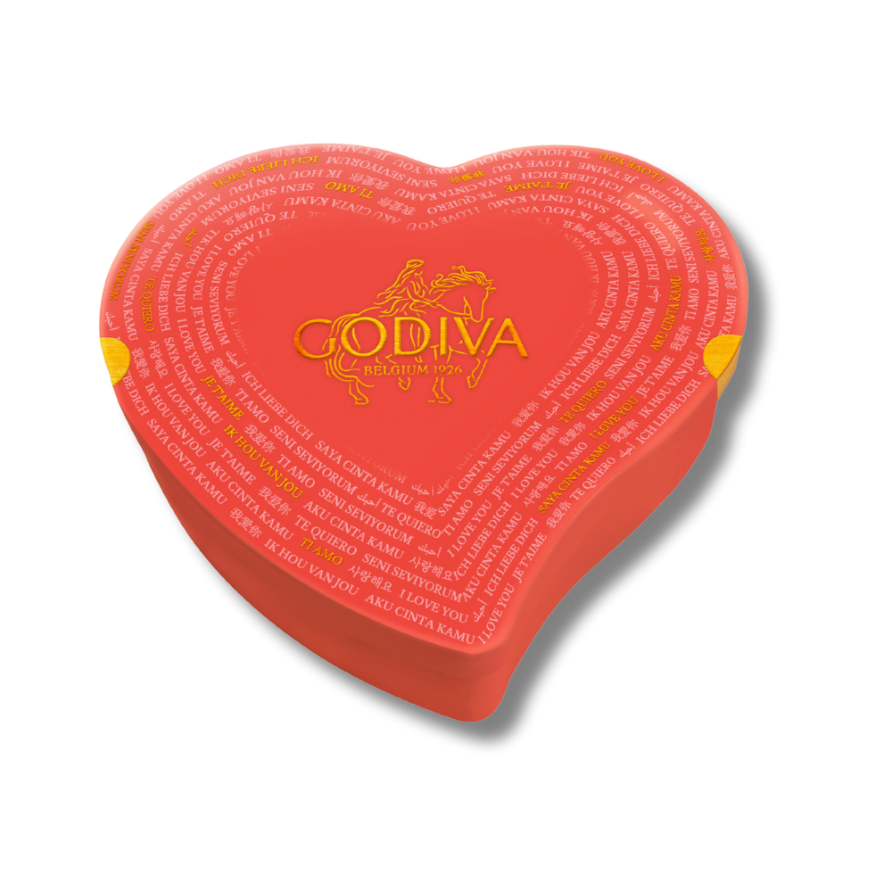 Valentine’s 10-piece G Cube Heart Tin