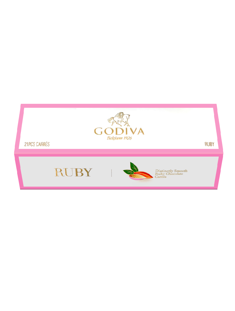 Ruby Chocolate Carré Collection 21pcs