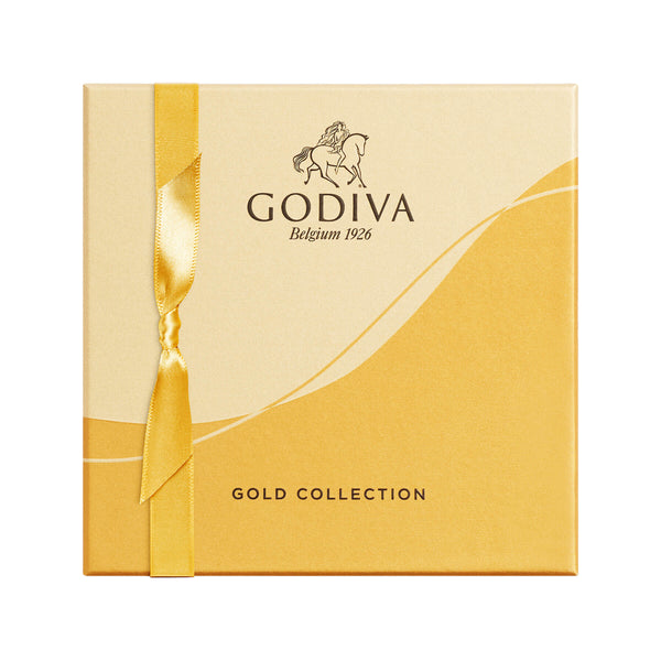Gold Chocolate Gift Box 9 pcs