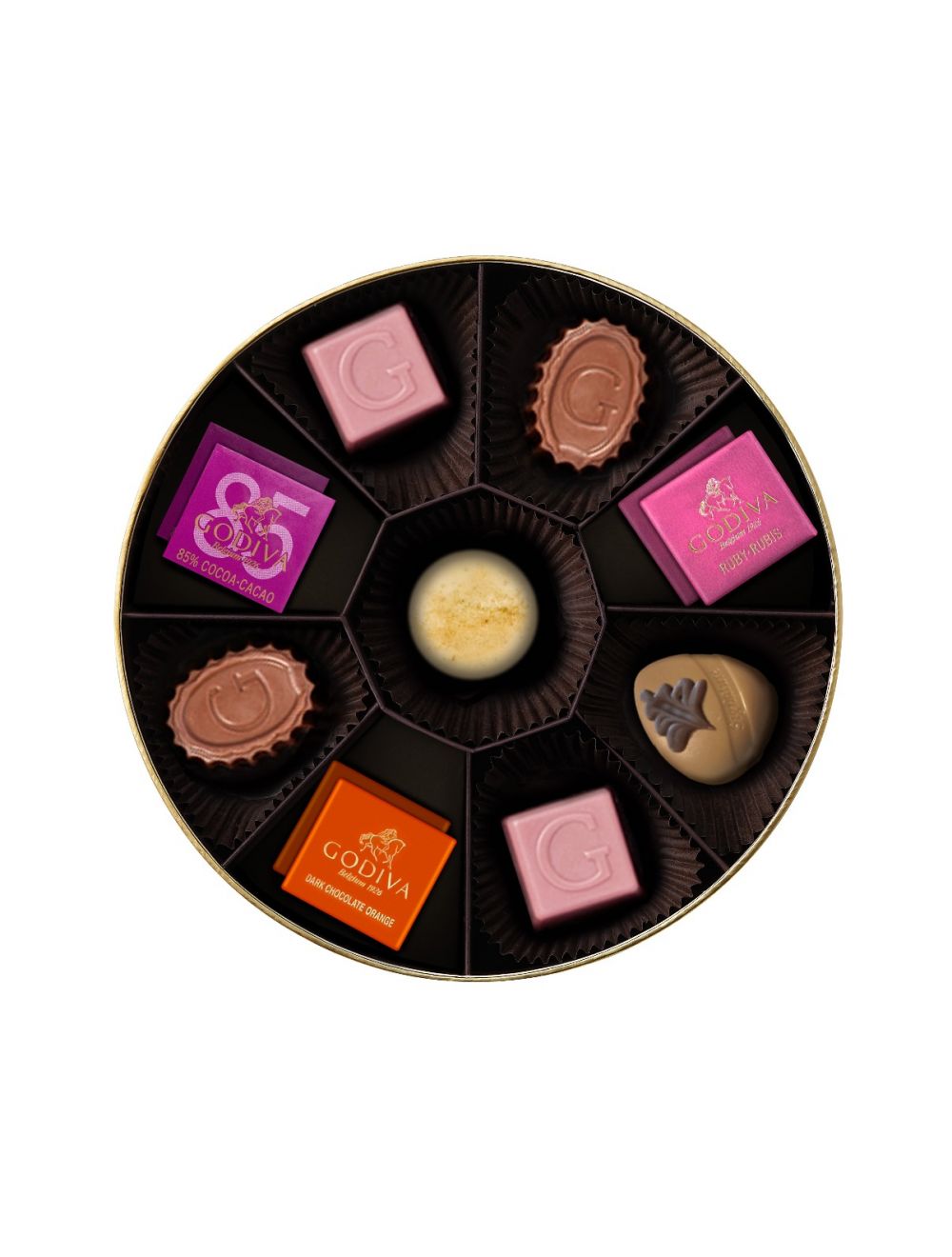 Celebrative Round Gift Box 12 pcs