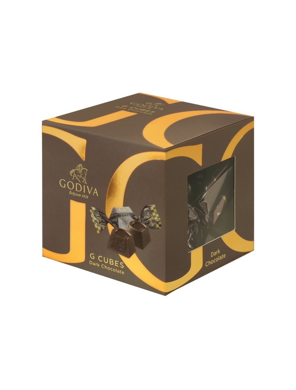 Dark Chocolate G Cube Truffle 5pcs