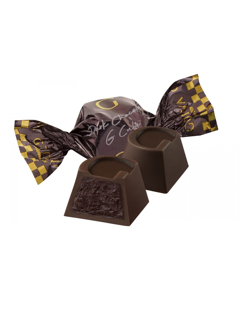 Dark Chocolate G Cube Truffle 5pcs