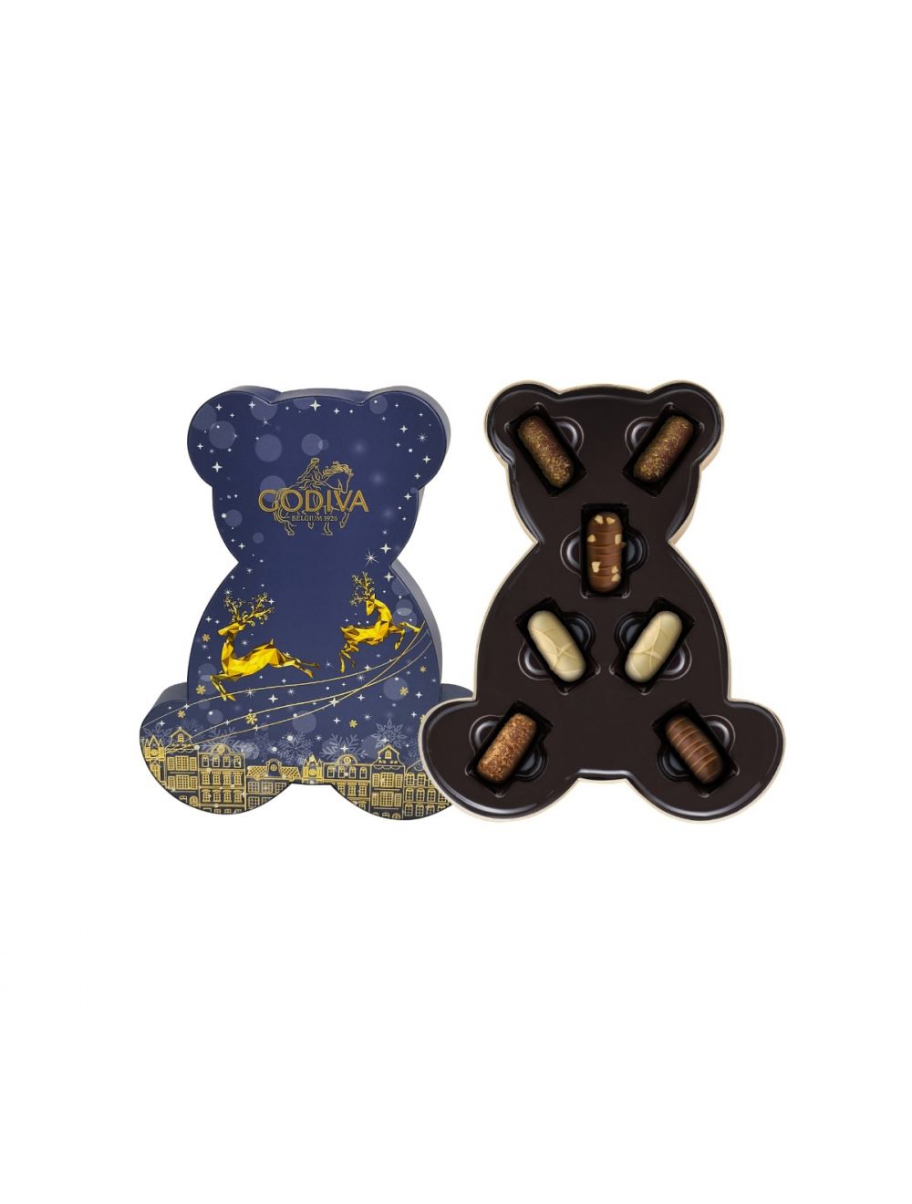HOLIDAY CHOCOLATE BEAR GIFT BOX 7PCS