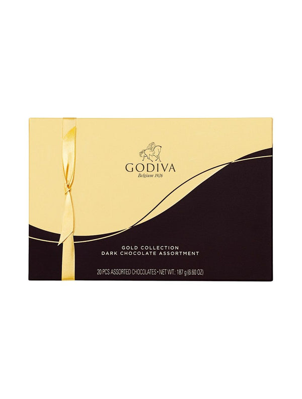 Gold Collection Assorted Dark Chocolate Gift Box 20pcs