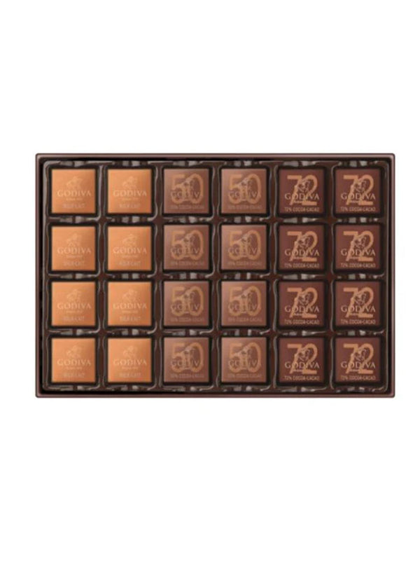 Assorted Chocolate Carré Collection 24 pcs