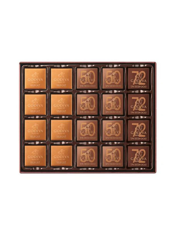 Assorted Chocolate Carré Collection 36 pcs
