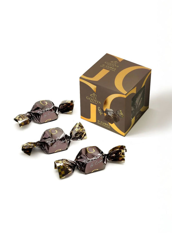 Dark Chocolate G Cube Truffle 5pcs