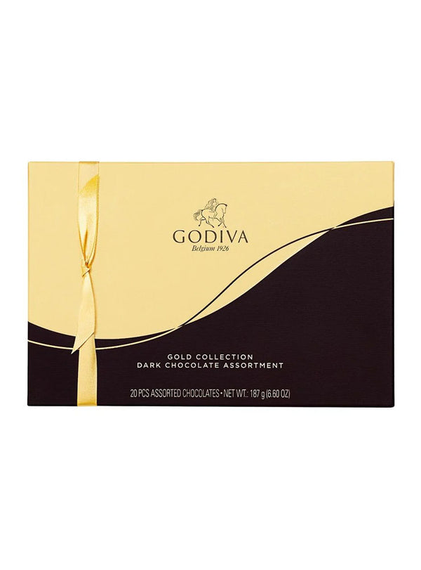 Gold Collection Assorted Dark Chocolate Gift Box 20pcs