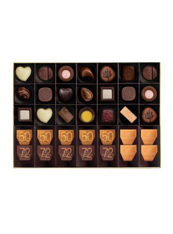 Gold Chocolate Gift Box 35 pcs