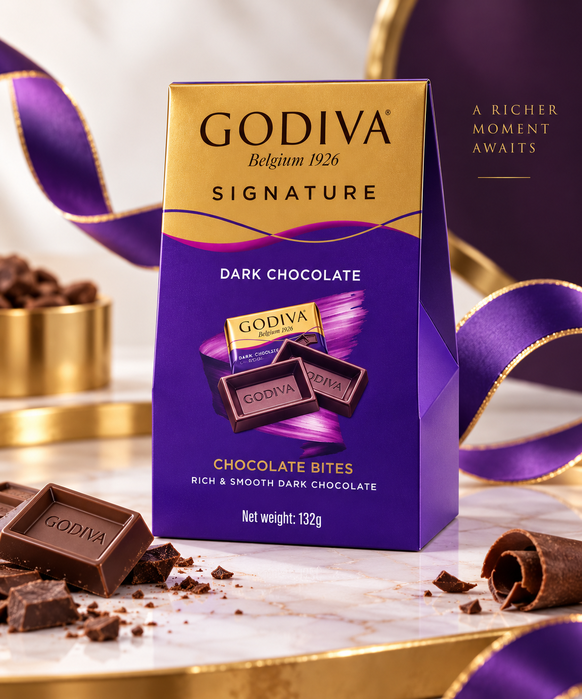 SIGNATURE DARK CHOCOLATE NAPOLITAINS 132G