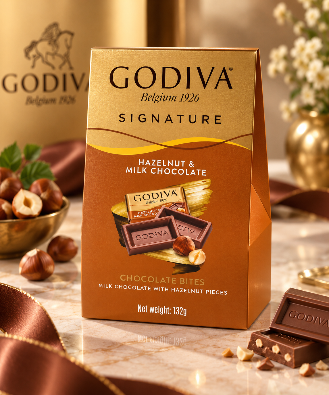 SIGNATURE MILK HAZELNUT NAPOLITAINS 132G