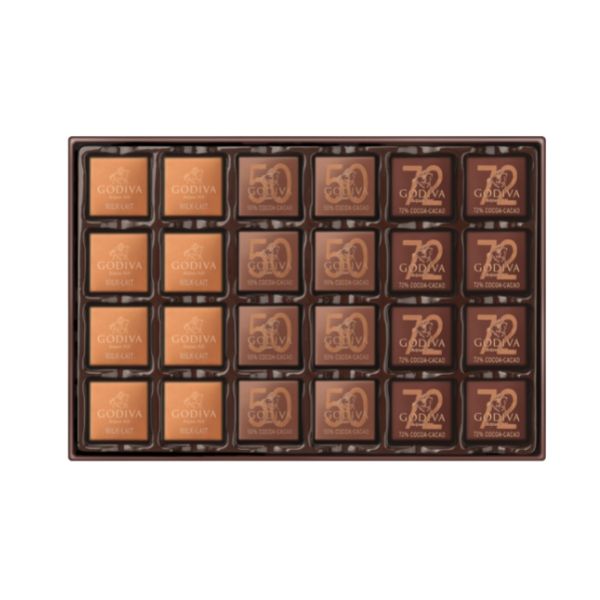 Assorted Chocolate Carré Collection 24 pcs