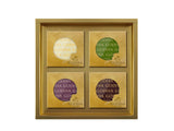 Mid-Autumn Chocolate Mooncake Gift Box 4pcs