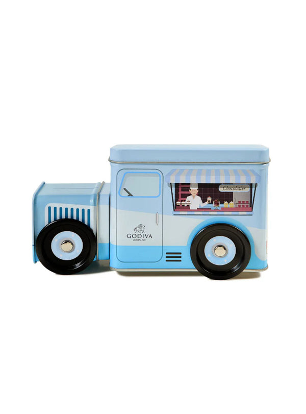 Heritage Blue Van G Cube Truffle Tin 10 pcs