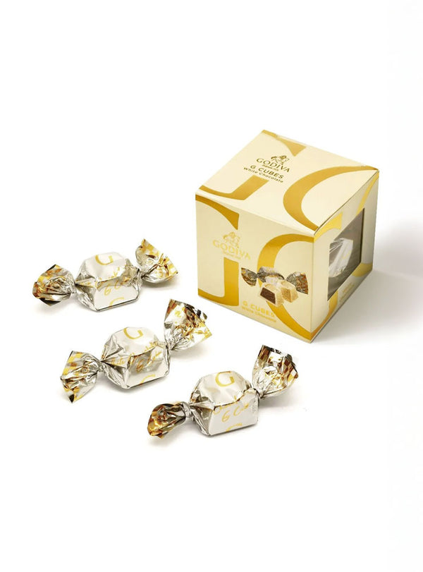 White Chocolate G cube Truffle 5pcs