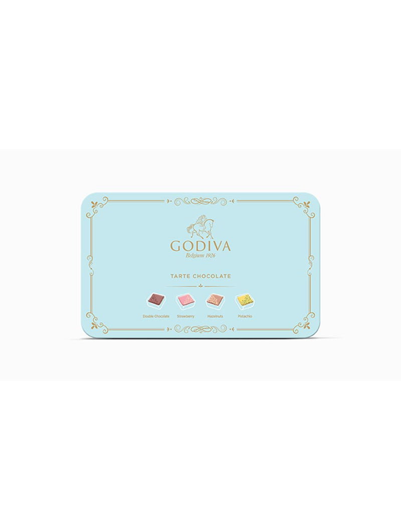 ASSORTED MINI TARTE CHOCOLATE TIN BOX 8PCS