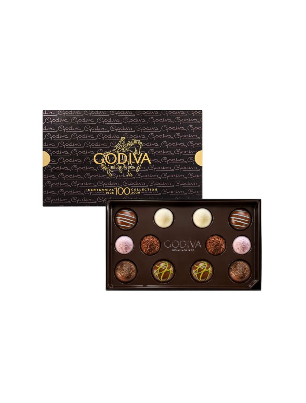 GODIVA CENTENNIAL TRUFFLE COLLECTION 12PCS – LIMITED EDITION