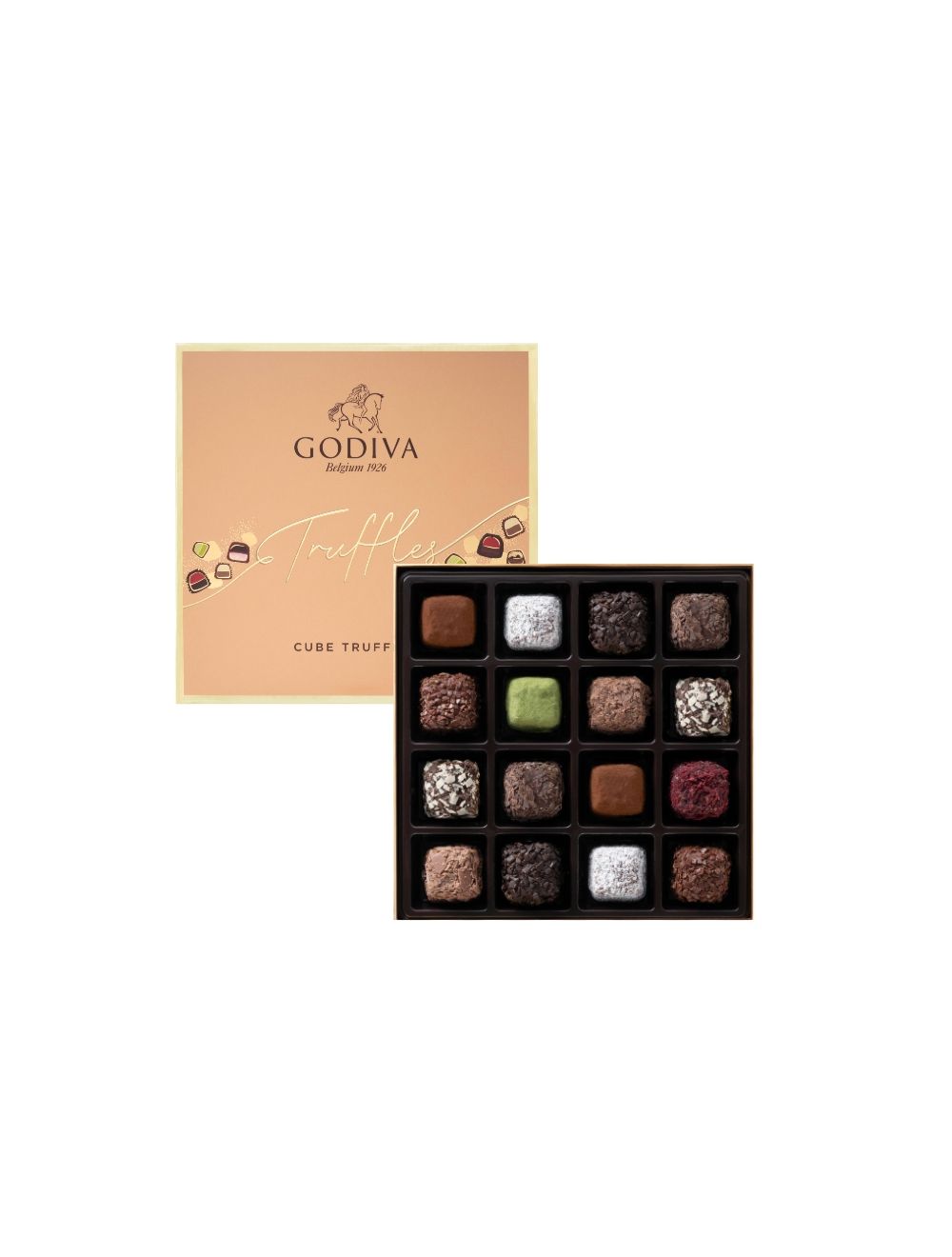 Cube Truffles 16 pcs Godiva Malaysia