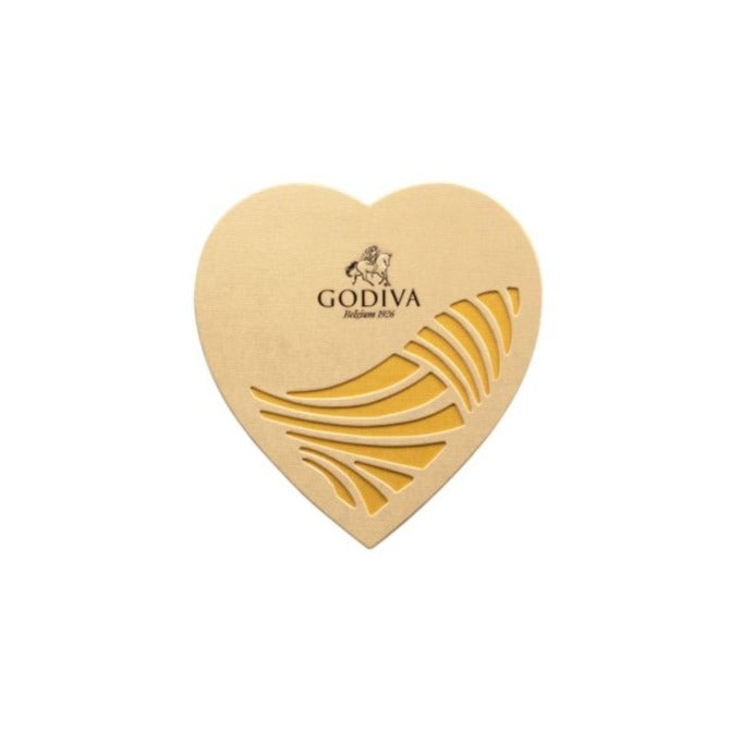 Chocolate Gold Heart Collection 6 pcs