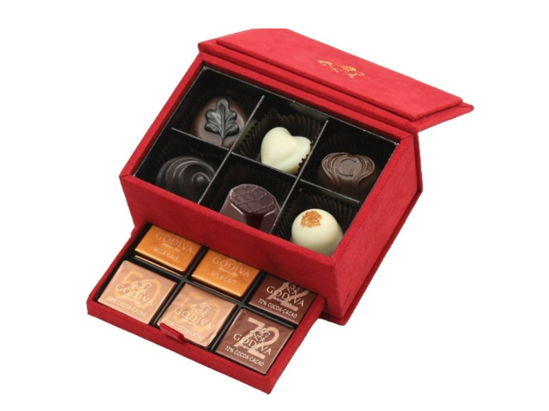 MINI RED LUXURY BOX 12 PCS – Godiva Malaysia